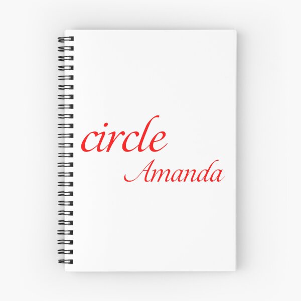 Item preview, Circle Amanda designed and sold by ReginaSeidman.
