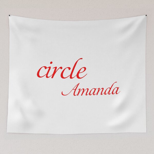 Item preview, Circle Amanda designed and sold by ReginaSeidman.