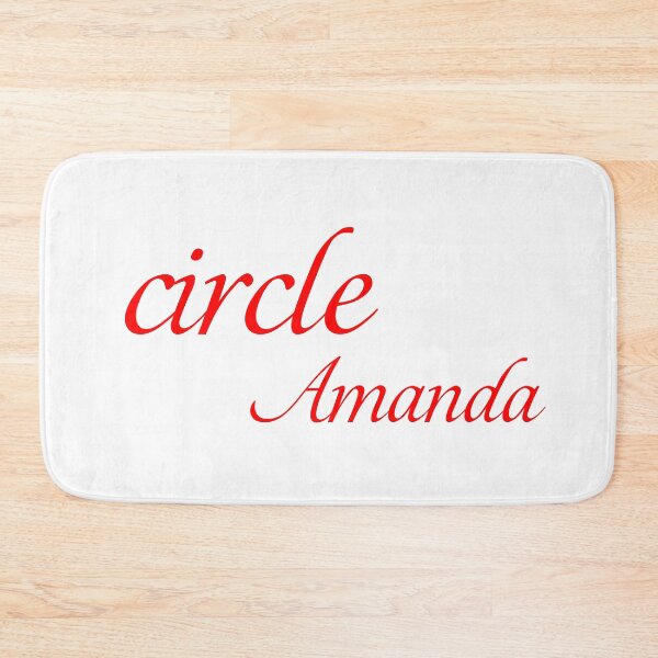Item preview, Circle Amanda designed and sold by ReginaSeidman.