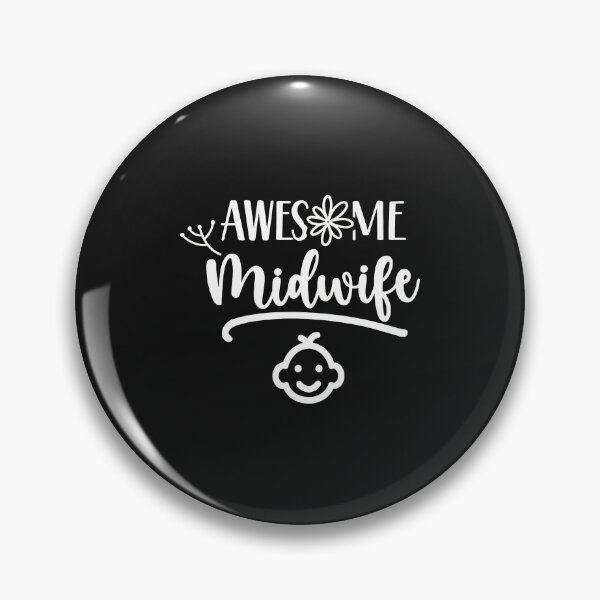 Item preview, Awesome Midwife Cute Baby Icon Support designed and sold by iwaskojankat.