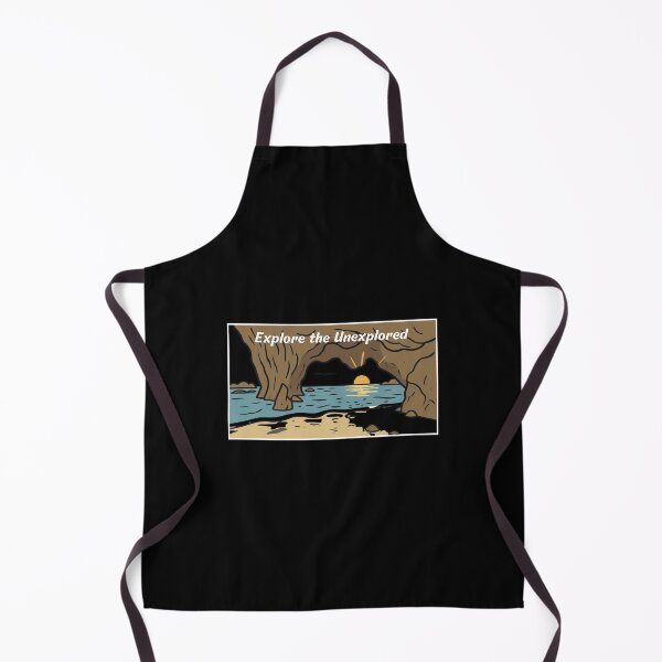 Item preview, Explore The Unexplored Cave Sunset Ocean Adventure Sticker designed and sold by FestivityFinds.