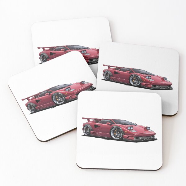 Item preview, Lamborghini Countach Cartoon designed and sold by ToonMyRide.