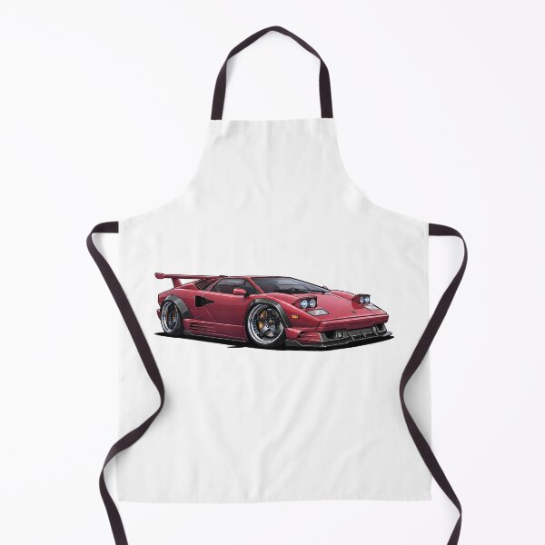Item preview, Lamborghini Countach Cartoon designed and sold by ToonMyRide.