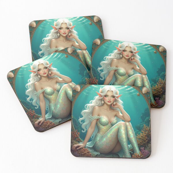 Item preview, Nereid Pose #1 designed and sold by Jaenne.studio.