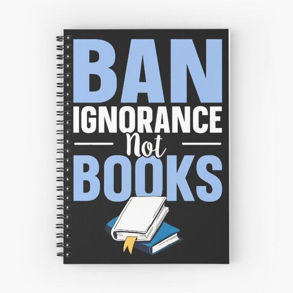 Item preview, Ban Ignorance Not Books Book Lover Reading Education designed and sold by iwaskojankat.