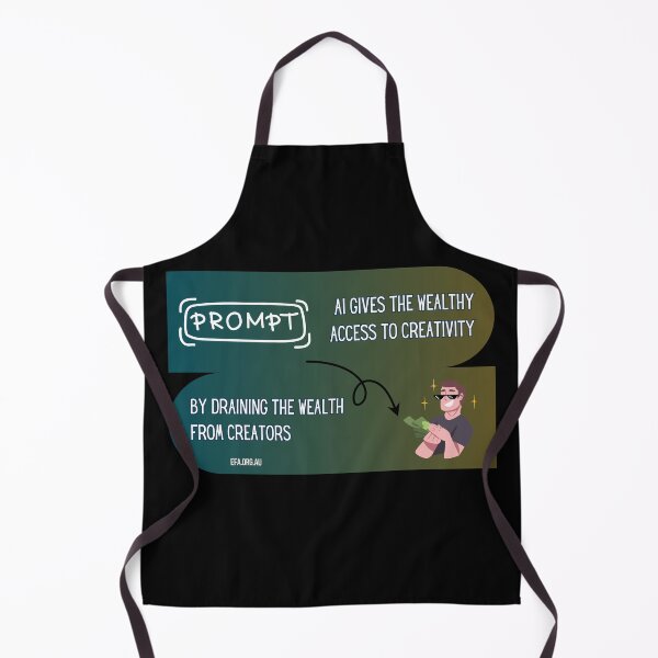 Item preview, AI Gives the Wealthy Access to Creativity  designed and sold by Electronic Frontiers Australia.