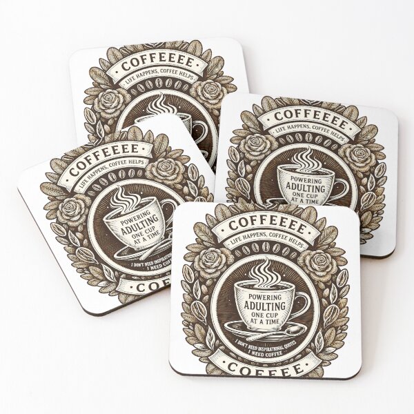 Item preview, coffee helps designed and sold by aliraweb.