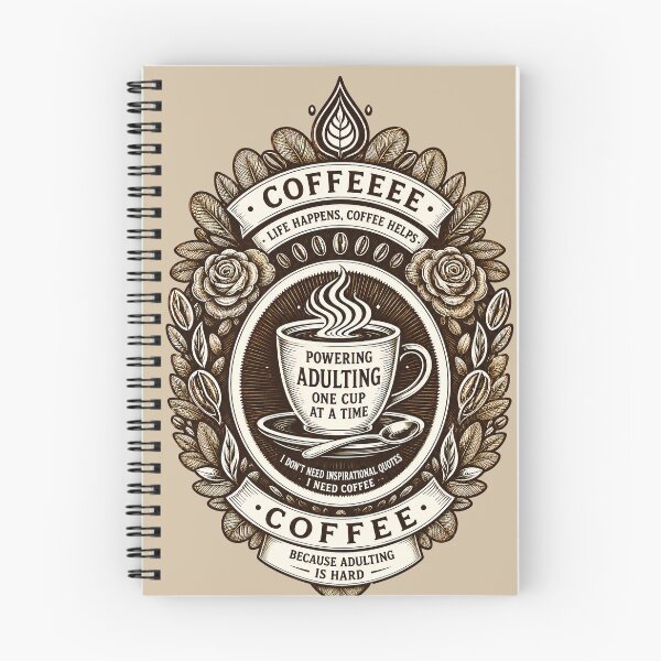 Item preview, coffee helps designed and sold by aliraweb.