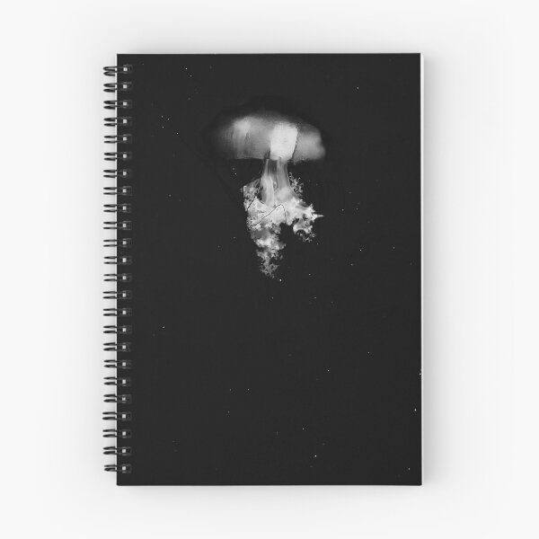 Item preview, Space Jellyfish 2-B&W designed and sold by Hoppípolla Lass.