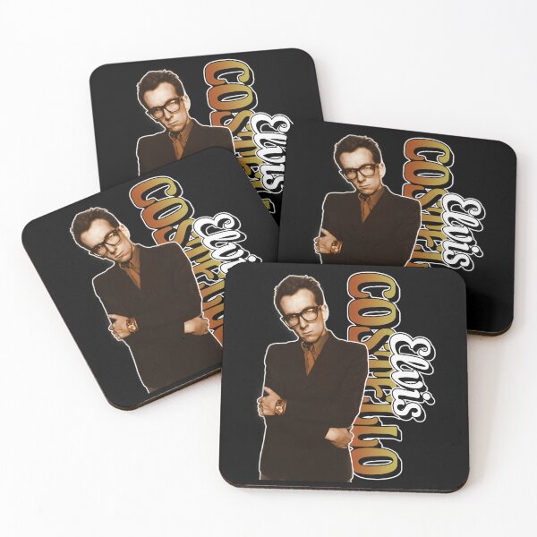 Item preview, Elvis Costello Inspired Alternative Rock Music Design designed and sold by PortTremblay.