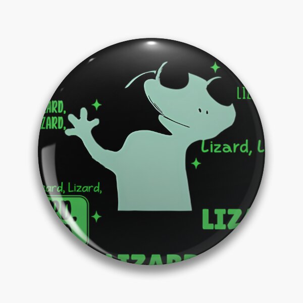 Item preview, Lizard Lizard Meme designed and sold by RetroGalaxies.