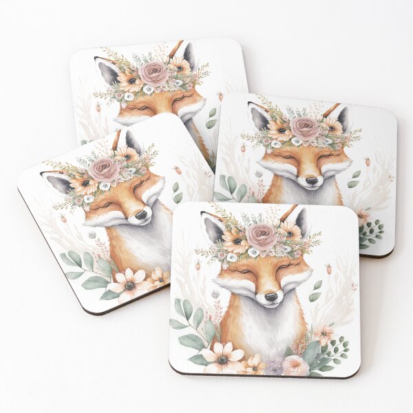 Item preview, Boho Smiling Fox designed and sold by CreativeDragons.