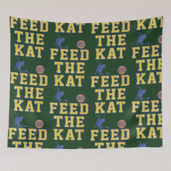 Item preview, New York Knicks Feed The Kat bkb T-Shirt designed and sold by LisaAngelLtd.