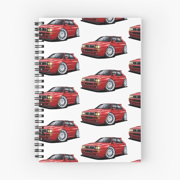 Item preview, Lancia Delta Integrale Cartoon designed and sold by ToonMyRide.