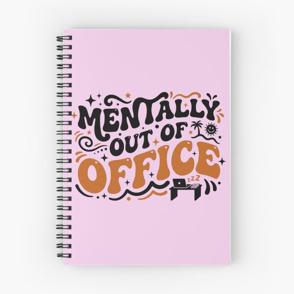 Item preview, Mentally Out Of Office Funny Work Humor designed and sold by Waraphot.