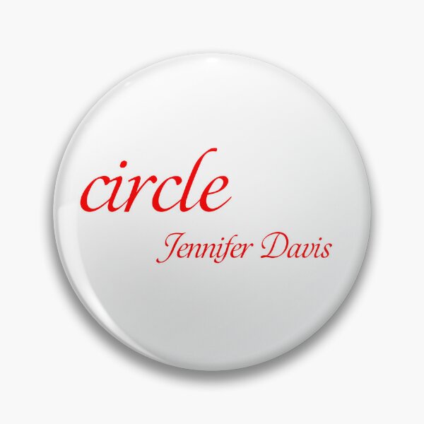 Item preview, Circle Jennifer Davis designed and sold by ReginaSeidman.