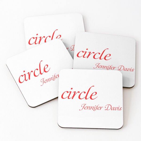 Item preview, Circle Jennifer Davis designed and sold by ReginaSeidman.