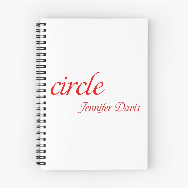 Item preview, Circle Jennifer Davis designed and sold by ReginaSeidman.