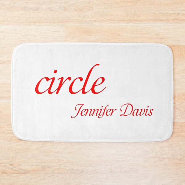 Item preview, Circle Jennifer Davis designed and sold by ReginaSeidman.