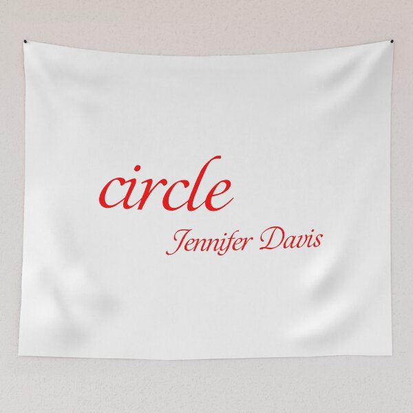 Item preview, Circle Jennifer Davis designed and sold by ReginaSeidman.