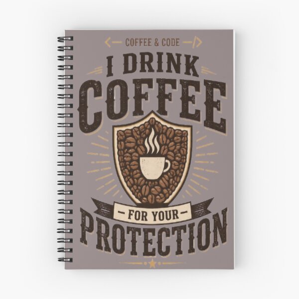 Item preview, Coffee And Code For Your Protection designed and sold by FABIOLA1970.