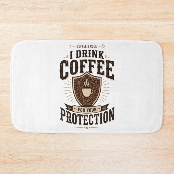 Item preview, Coffee And Code For Your Protection designed and sold by FABIOLA1970.
