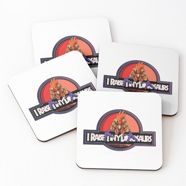 Item preview, I Raise Tiny Dinosaurs – Funny Rooster Chicken Lover Design designed and sold by artworkathome.