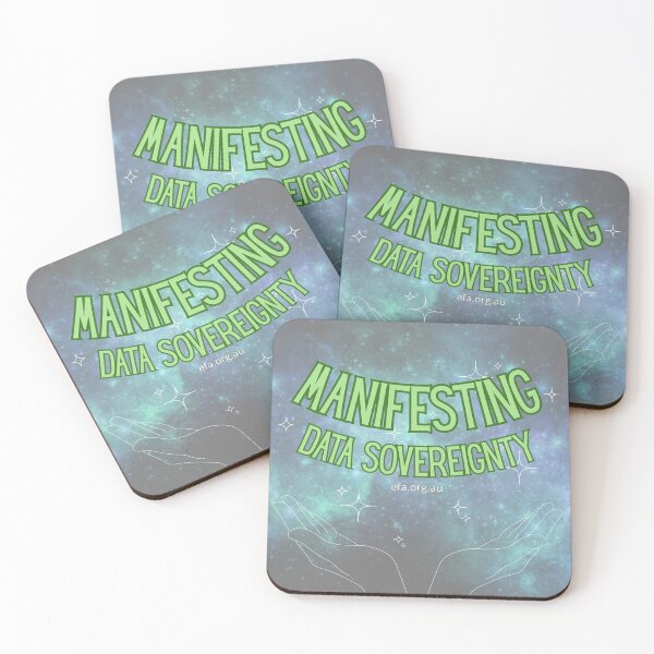 Item preview, Manifesting Data Sovereignty designed and sold by Electronic Frontiers Australia.