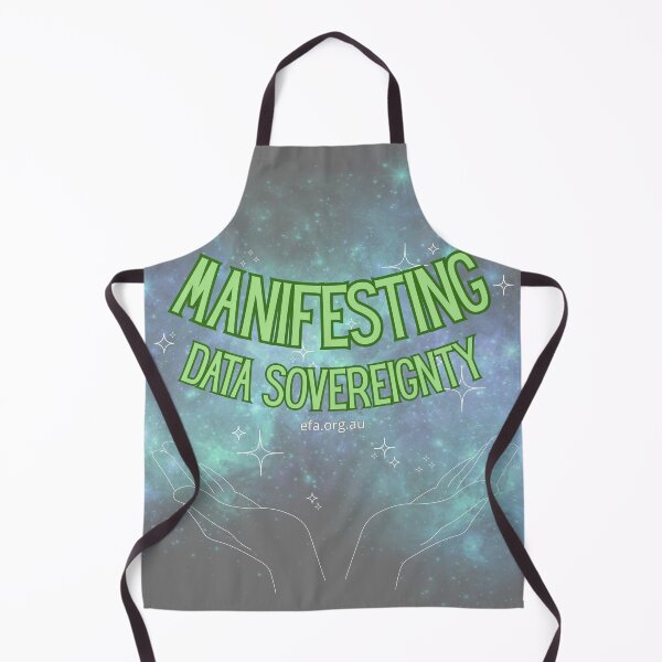 Item preview, Manifesting Data Sovereignty designed and sold by Electronic Frontiers Australia.