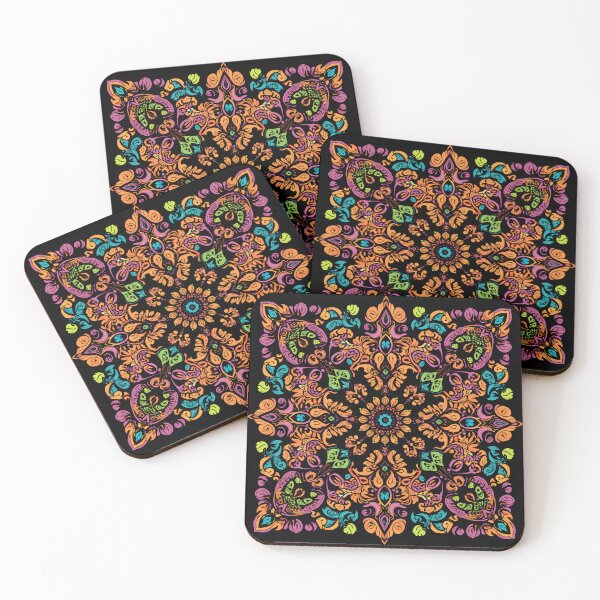Item preview, 60s 70s GROOVE PSYCH PATTERN Good Vibes Festivals Concerts Raves designed and sold by Jt41.