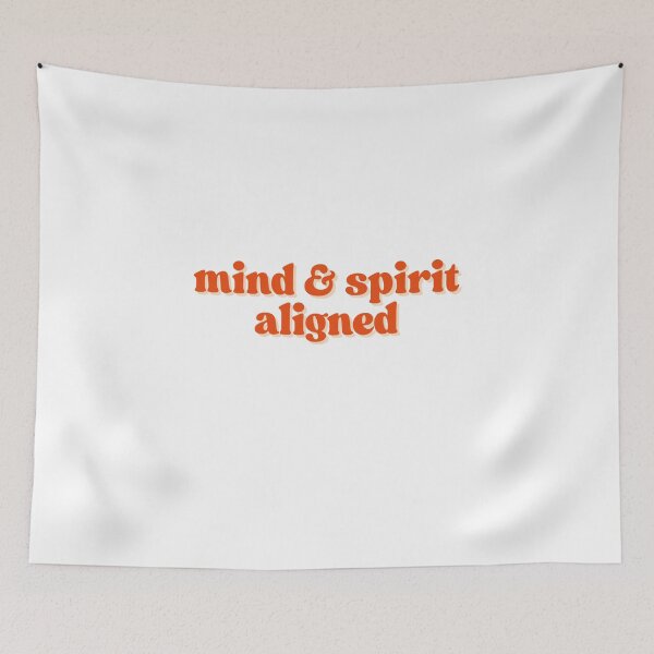 Item preview, mind & spirit aligned | orange designed and sold by dollhouseclub.