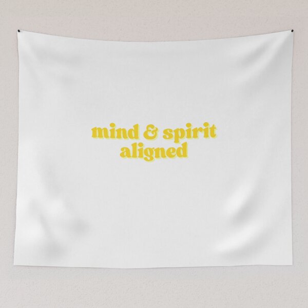 Item preview, mind & spirit aligned | yellow designed and sold by dollhouseclub.