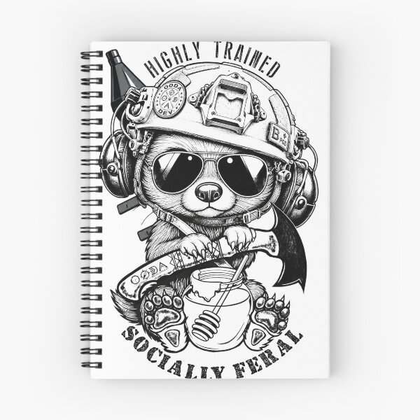 Item preview, OODA DEV Honey Badger - Socially Feral designed and sold by OODADEV.