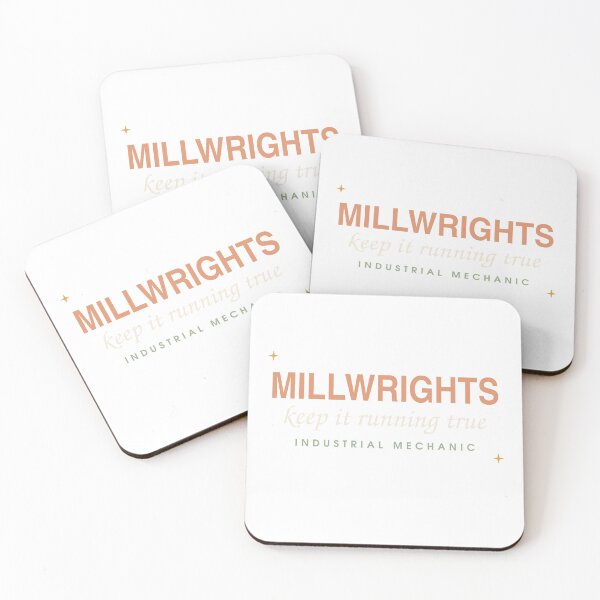 Item preview, Millwrights Keep It Running True — Industrial Mechanic designed and sold by SlowMadeShelf.