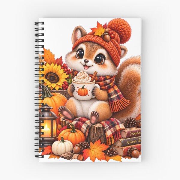 Item preview, Cute Chipmunk Pumpkin Spice Cozy Autumn designed and sold by TinyWeird.