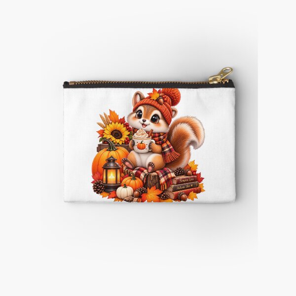 Item preview, Cute Chipmunk Pumpkin Spice Cozy Autumn designed and sold by TinyWeird.