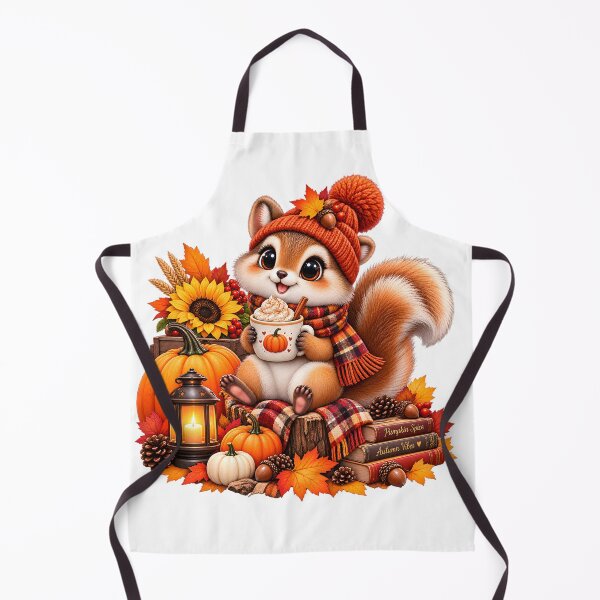 Item preview, Cute Chipmunk Pumpkin Spice Cozy Autumn designed and sold by TinyWeird.