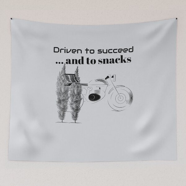 Item preview, Driven to succeed… and to snacks-V2 designed and sold by CHIEF-HAT STORE.