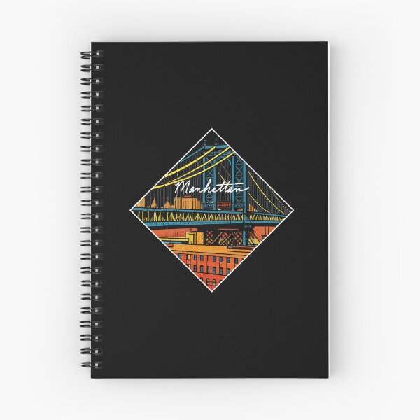 Item preview, Manhattan Bridge New York City Vintage Pop Art Diamond Sticker designed and sold by FestivityFinds.