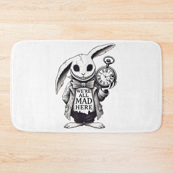 Item preview, Alicee in Wonderland ANIMAL We're All Mads Here Rabbit designed and sold by Nikolausgage.