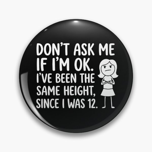 Item preview, Short People Humor Funny Height Since Twelve Saying designed and sold by Comfy Creations.
