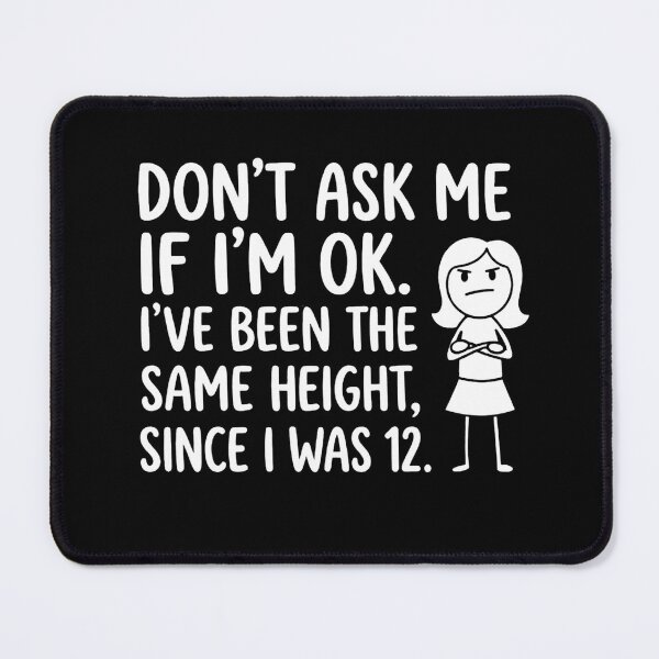 Item preview, Short People Humor Funny Height Since Twelve Saying designed and sold by Comfy Creations.