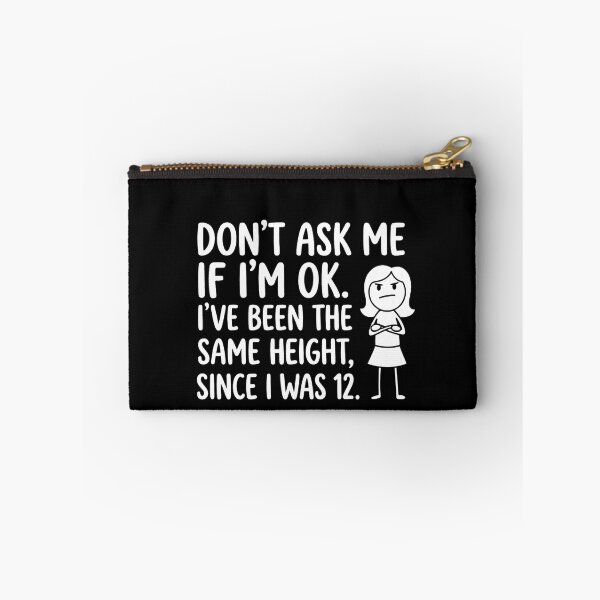 Item preview, Short People Humor Funny Height Since Twelve Saying designed and sold by Comfy Creations.