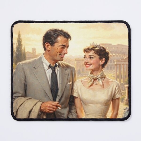 Item preview, Gregory Peck and Audrey Hepburn designed and sold by Stinky Steve OG.