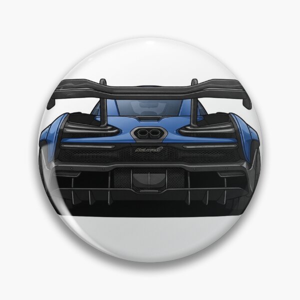 Item preview, Mclaren Senna Cartoon designed and sold by ToonMyRide.