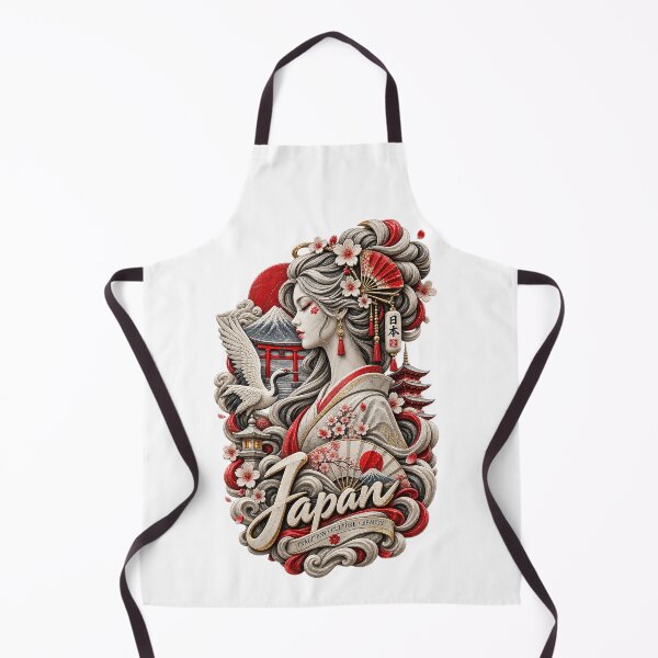 Item preview, Japan Stone Sculpture – Japanese Geisha, Mount Fuji & Cherry Blossom Art designed and sold by ujjawal.