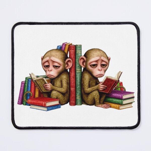 Item preview, Bookend Monkey: Tender Eyes Collection designed and sold by EscapeArtist13.