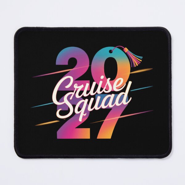 Item preview, Cruise Squad 2027 Colorful Retro Cruise Vacation designed and sold by Zizo-DR44.
