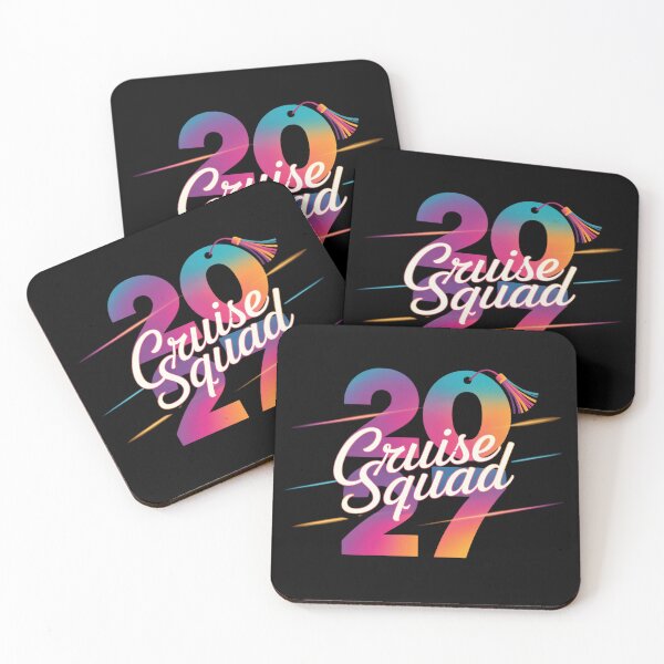 Item preview, Cruise Squad 2027 Colorful Retro Cruise Vacation  designed and sold by Zizo-DR44.