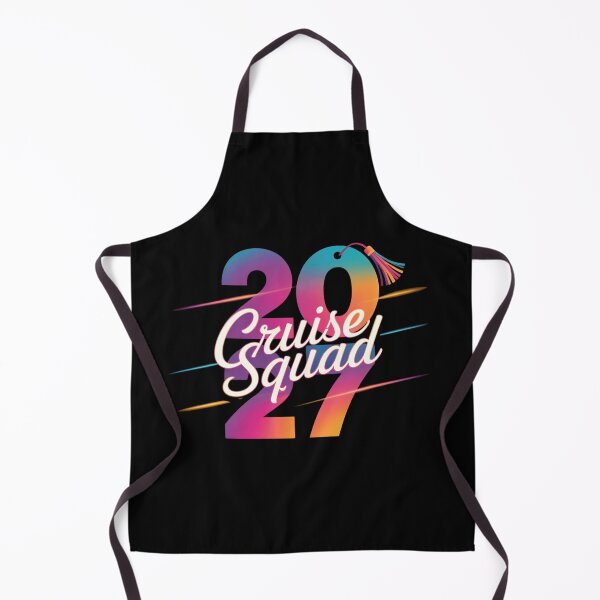 Item preview, Cruise Squad 2027 Colorful Retro Cruise Vacation  designed and sold by Zizo-DR44.
